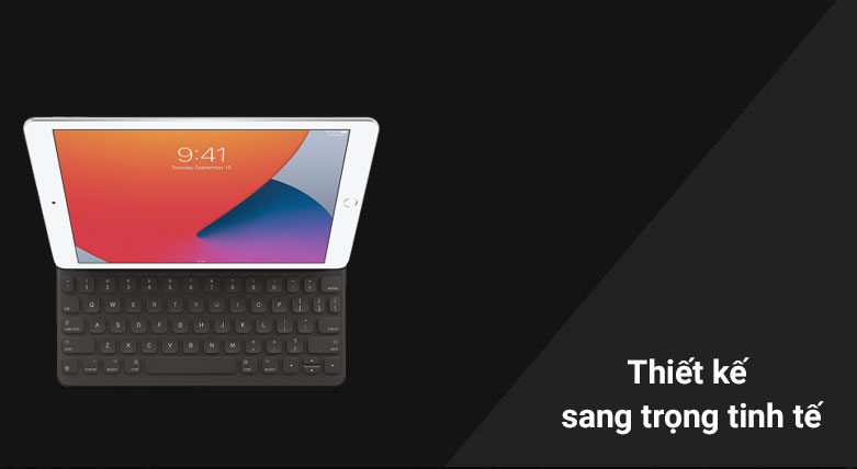 Bàn phím Smart Keyboard iPad 10.2 (MX3L2ZA/A)| Thiết kế sang trọngtinh tế