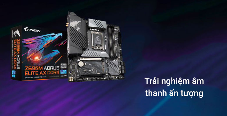 Bo mạch chính/ Mainboard Gigabyte Z690 UD DDR4 | Tụ âm thanh cao cấp