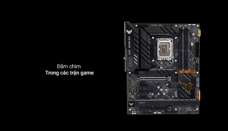 Mainboard ASUS TUF GAMING Z690-PLUS WIFI D4 | Đằm chìm trong các trận game