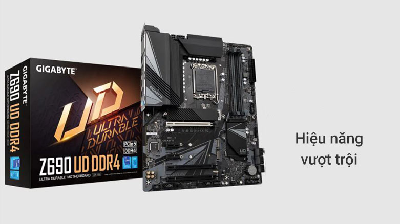 Bo mạch chính/ Mainboard Gigabyte Z690M A ELITE DDR4| Dễ dàng tinh chỉnh