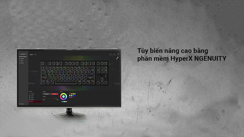 Bàn phím Kingston HyperX Alloy Origins Core RGB | Khả năng bấm nhiều phím một lúc