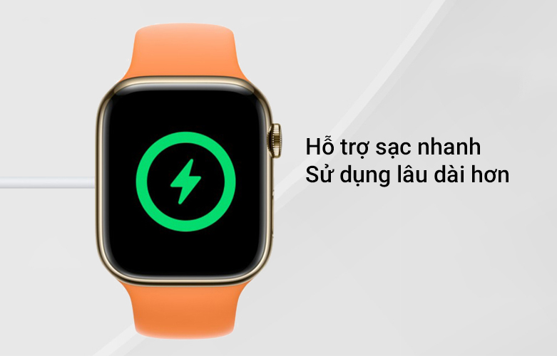 Apple Watch Series 7 GPS + Cellular, 45mm Green | Hỗ trợ sạc nhanh