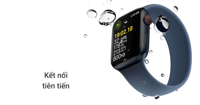 Apple Watch Series 7 GPS + Cellular, 41mm Blue | Kết nối tiên tiến