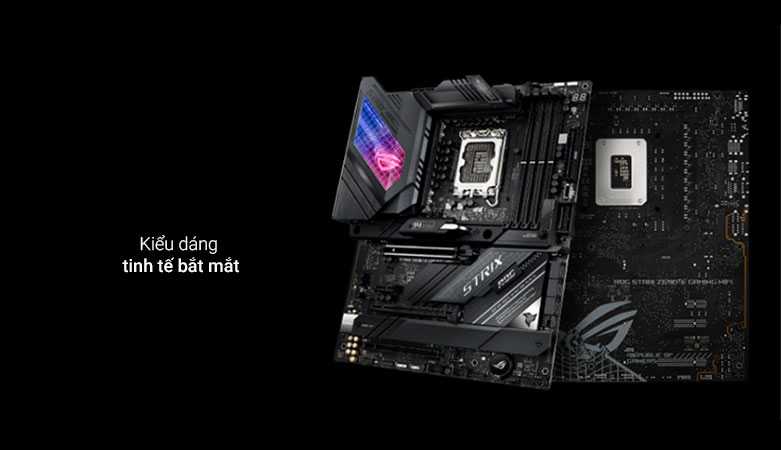 Mainboard ASUS ROG STRIX Z690-E GAMING WIFI| Kiểu dáng tinh tế bắt mắt