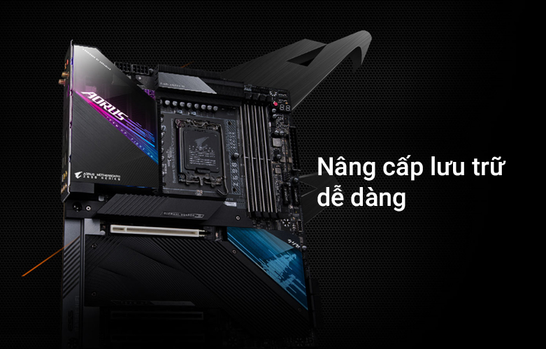 Bo mạch chính/ Mainboard Gigabyte Z690 AORUS MASTER | Nâng cấp lưu trữ dễ dàng