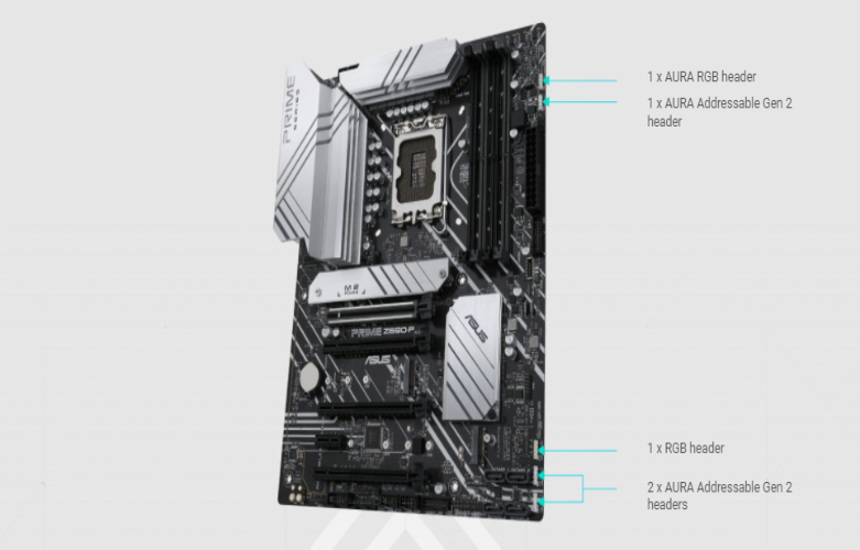 Mainboard ASUS PRIME Z690-P-CSM| Nổi bật với khe cắm PCle 5.0