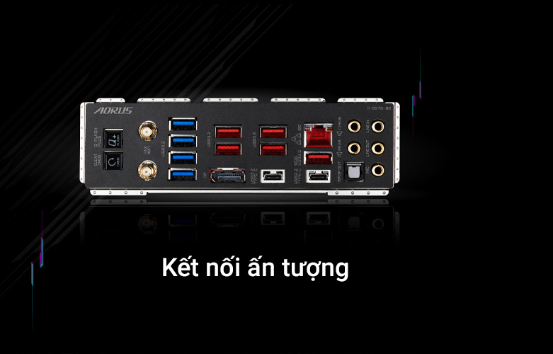 Bo mạch chính/ Mainboard Gigabyte Z690 AORUS MASTER | Kết nối ấn tượng