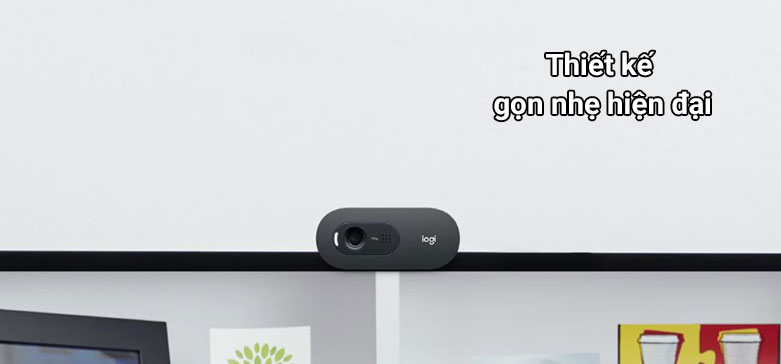 Thiết bị ghi hình/ Webcam Logitech C505| Thiết kế gọn nhẹ hiện đại 