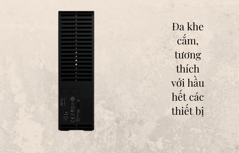 Ổ cứng gắn ngoài HDD WD Element - 10TB 3.5''| Thiết kế nhỏ gọn hiện đại