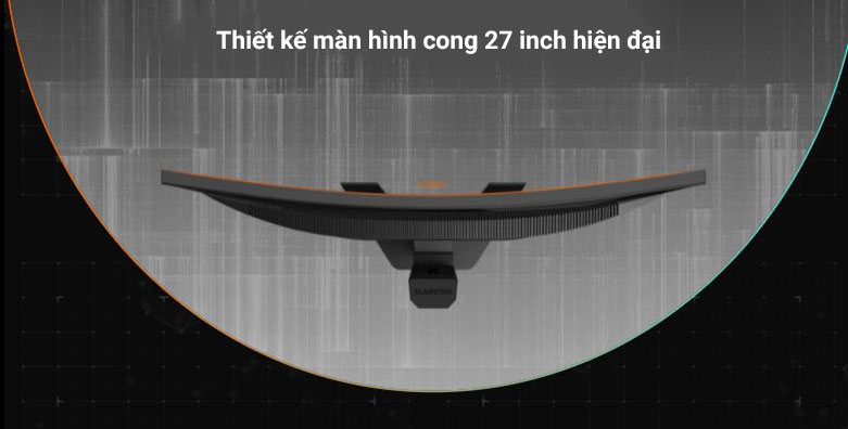 Màn hình LCD 27'' GIGABYTE G27QC A-EK | Thiết kế màn hình cong