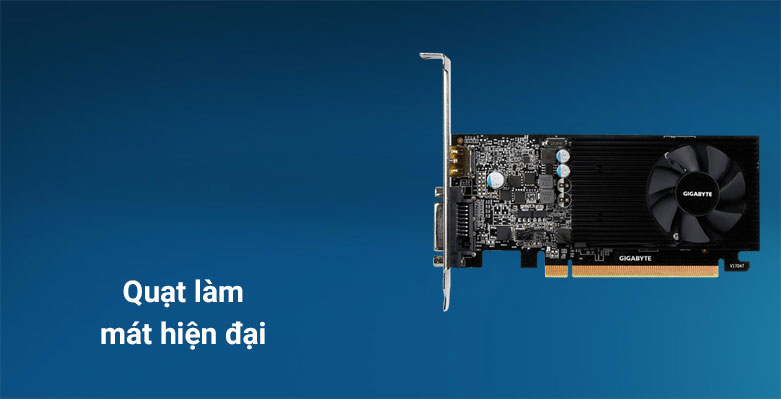 Card màn hình/ VGA GIGABYTE N1030D5-2GL | Quạt làm mát hiện đại