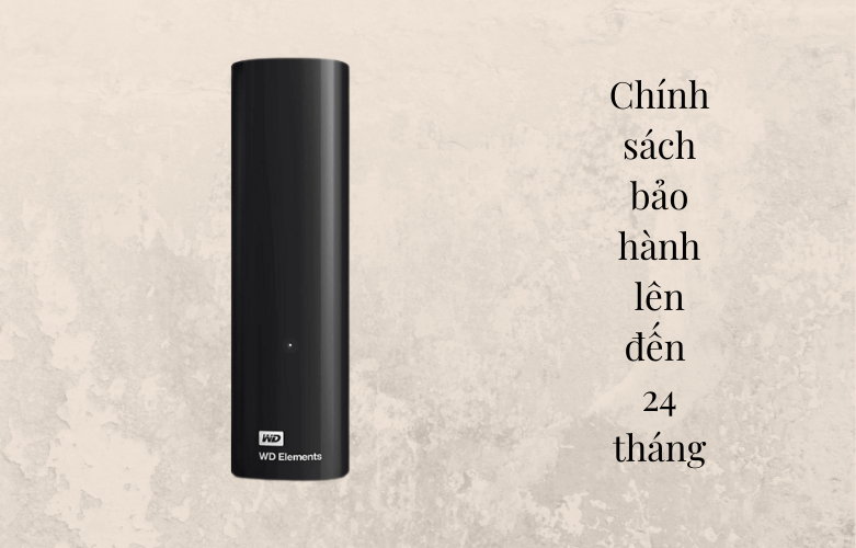Ổ cứng gắn ngoài HDD WD Element - 10TB 3.5''| Đảm bảo sự ổn định