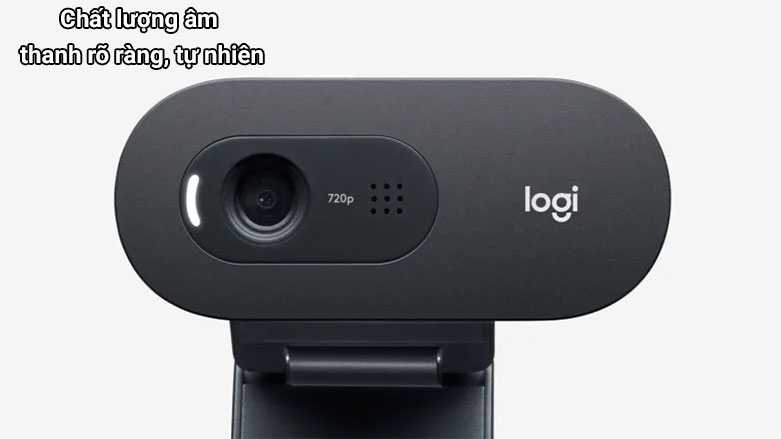 Thiết bị ghi hình/ Webcam Logitech C505| Chất lượng âm thanh rõ ràng