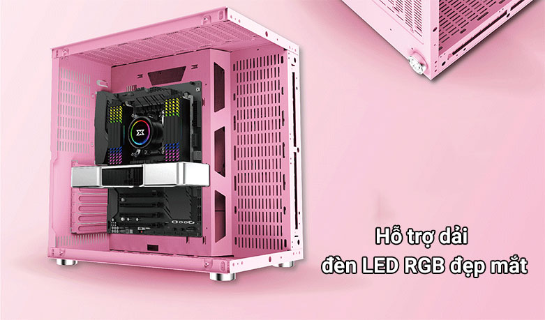 case Xigmatek AQUARIUS S QUEEN| Hỗ trợ đèn LED đẹp mắt