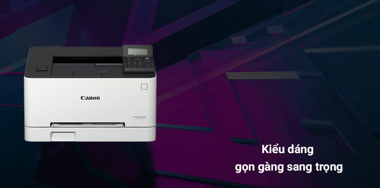 Máy in Canon LBP 621CW | Kiểu dáng gọn gàng