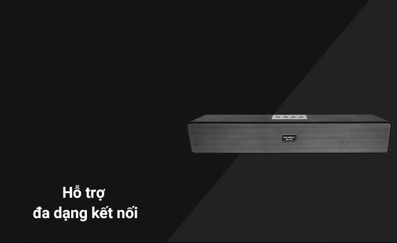 Loa Bluetooth SoundMax SB203/2.0| Hỗ trợ đa dạng cổng kết nối