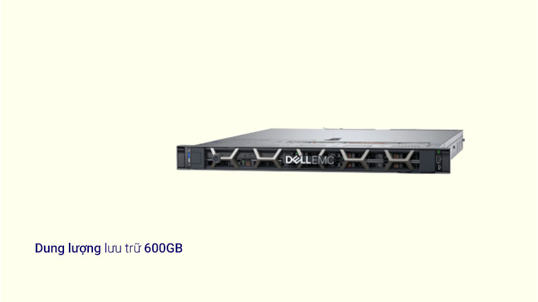 Máy chủ Server Dell PowerEdge R440 (42DEFR440-010) | Dung lượng lưu trữ 600GB