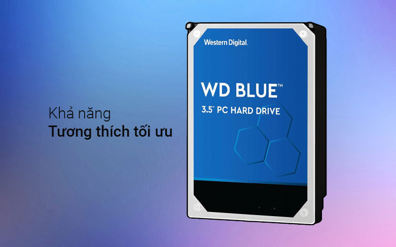 Ổ cứng HDD Western Digital Blue 3TB 3.5" SATA 3 | Hiệu suất ấn tượng