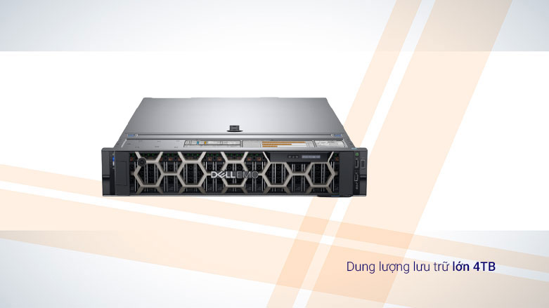 Máy chủ Server Dell PowerEdge R740 | Đáp ứng nhu cầu lưu trữ