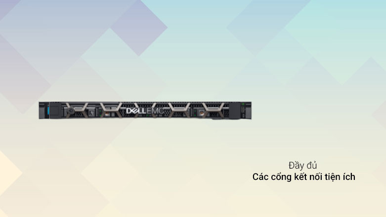 Máy chủ Server Dell PowerEdge R340 (42DEFR340-810) | Đẩy đủ các cổng kết nối tiện ích