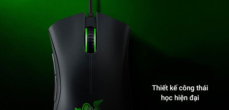 Chuột gaming Razer DeathAdder Essential - RZ01-03850100-R3M1 | Cảm biến quang học tiên tiến