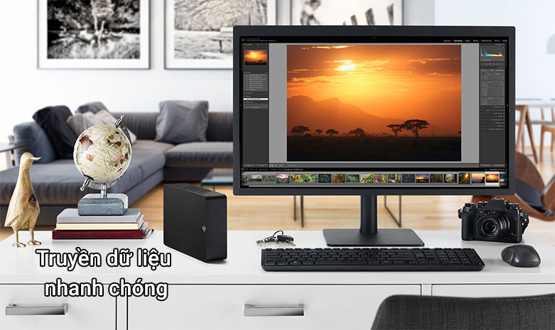 Ổ Cứng Di Động SSD Seagate Expansion 1TB USB-C - STLH1000400 | Thiết kế di động tiện lợi