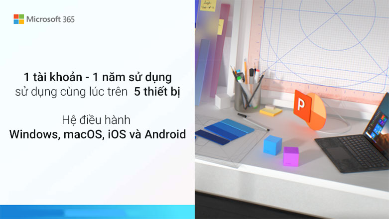 Phần mềm Microsoft 365 Business Standard Retail English APAC EM Subscr 1YR Medialess P8 (KLQ-00649) | Trò chuyện, làm việc nhóm