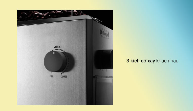 Máy xay cà phê Delonghi KG89| 3 kích cỡ xay khác nhau