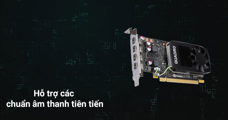 VGA Gigabyte NVIDIA Quadro P1000 4GB GDDR5| Hiệu năng xử lý ấn tượng 