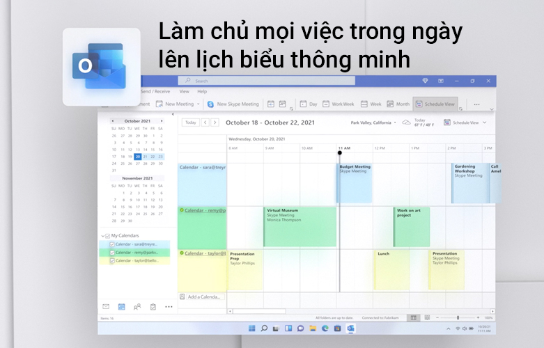 Phần mềm Microsoft Office Home and Business 2021 All Lng APAC EM PK Lic Online DwnLd NR | Làm chủ nhiều việc trong nhiều ngày