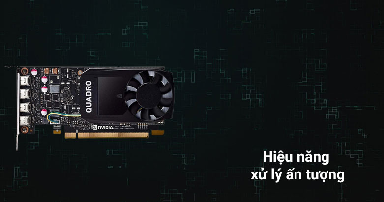 VGA Gigabyte NVIDIA Quadro P1000 4GB GDDR5| Thiết kế tản nhiệt 