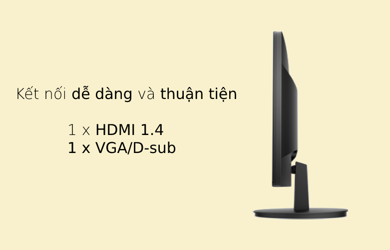 Màn hình LCD HP 21.5'' V22v (1920x1080, VA, 60Hz, 7ms GtG) | Thời gian phản hồi 7 ms