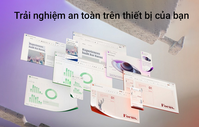 Phần mềm Microsoft Office Home and Business 2021 All Lng APAC EM PK Lic Online DwnLd NR | Trải nghiệm an toàn trên thiết bị của bạn