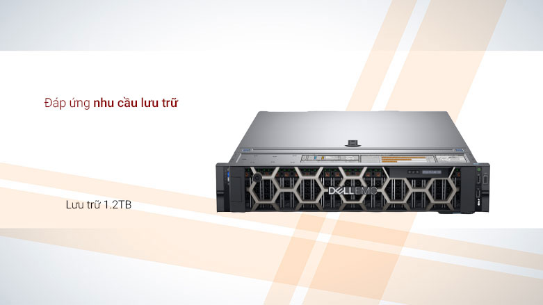 Máy chủ Server Dell PowerEdge R6525 | Dung lượng lưu trữ lớn 2 TB