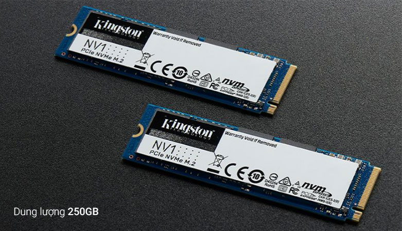 Ổ cứng gắn trong SSD Kingston M.2 2280 NV1 SNVS 250GB | Dung lượng 250gb