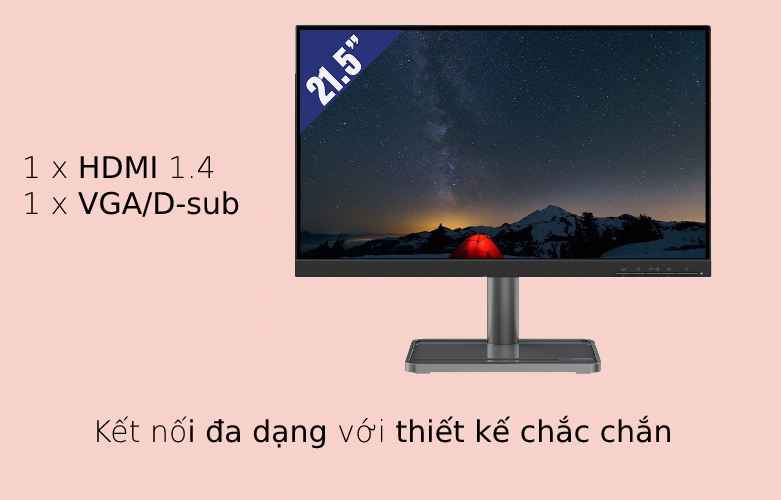 Màn hình LCD Lenovo 21.5'' L22i-30 | Công nghệ AMD FreeSync