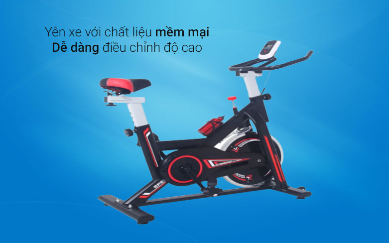Xe Đạp Tập Thể Dục 01 bánh xe Airbike Sports MK-207 | Chân đế lót cao su chống trơn trượt