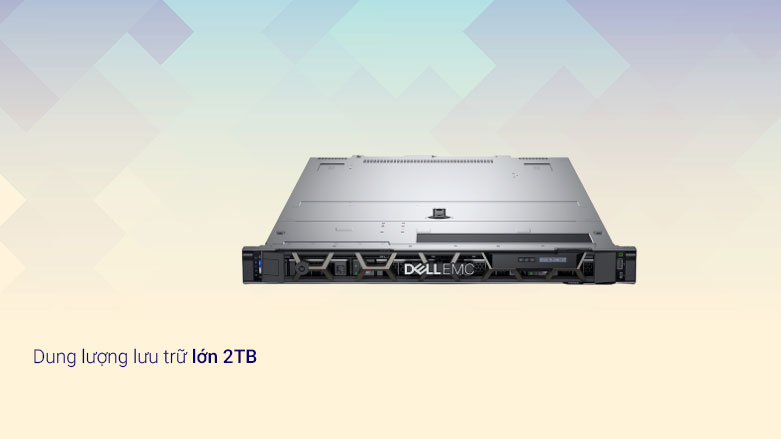 Máy chủ Server Dell PowerEdge R740 | dung lượng lưu trữ lớn 4TB