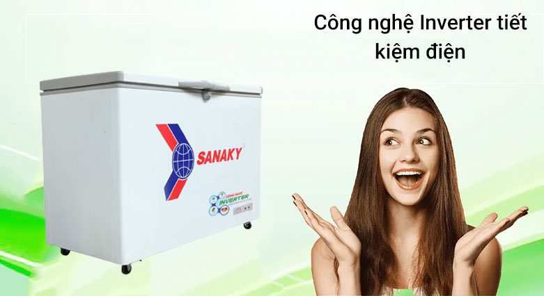 TỦ ĐÔNG SANAKY INVERTER 320 LÍT VH-4099A3 ĐỒNG | Khả năng làm lạnh hiệu quả