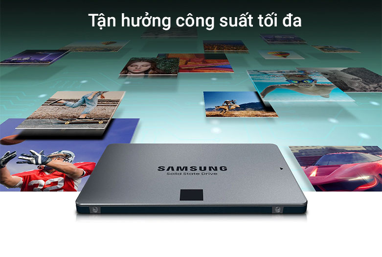 Ổ cứng SSD SAMSUNG 2TB SATA III MZ-77Q2T0BW | Cải thiện hiệu suất