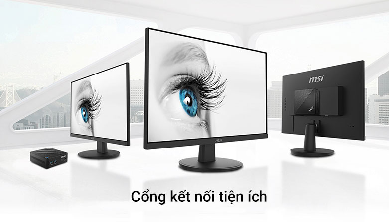 Màn hình LCD MSI 23.8'' MP242v (1920 x 1080, IPS, 75Hz, 5ms)|