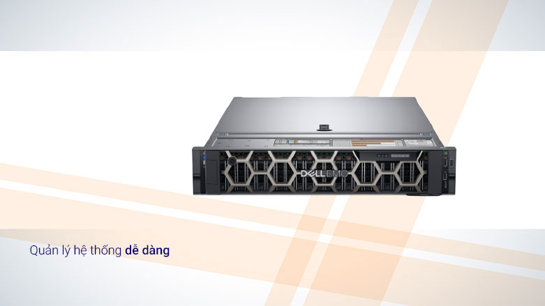 Máy chủ Server Dell PowerEdge R740 | Khả năng quản lý hệ thống bảo mặt cực cao