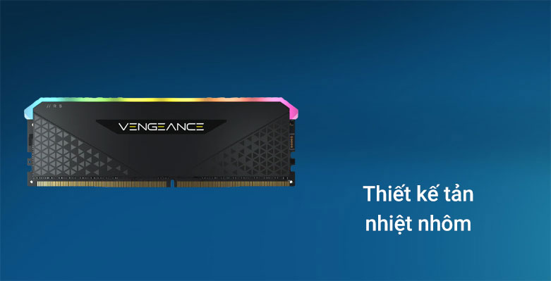 Bộ nhớ/ Ram Desktop Corsair Vengeance RGB RS 16GB | Hỗ trợ băng thôgn rộng