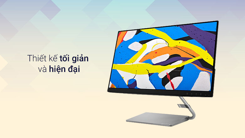 Màn hình LCD Lenovo 23.8'' Q24i-1L | Kết nối tối giản và hiện đại