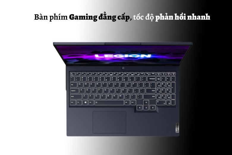 Laptop Lenovo Legion 5 15ACH6 82JW00JPVN | Bàn phím gaming đẳng cấp