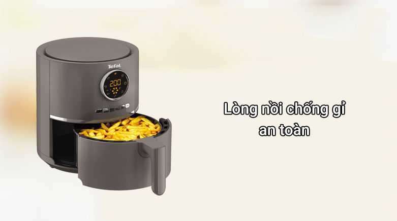 Nồi chiên không dầu Tefal EY111B15 | Lòng nồi chống gỉ