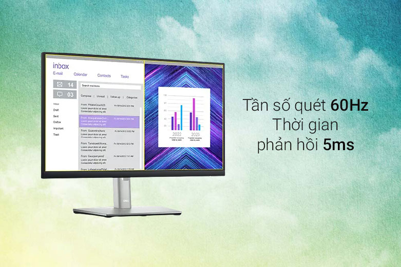 Màn hình LCD Dell 21.5'' P2222H| Bảo vệ mắt tối ưu