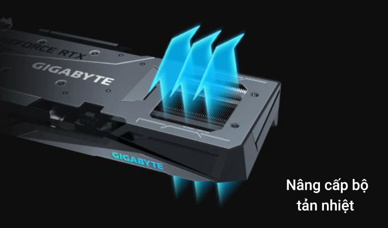 Card màn hình/ VGA Gigabyte GeForce RTX 3060 GAMING OC 12G | Nâng cấp bộ tản nhiệt