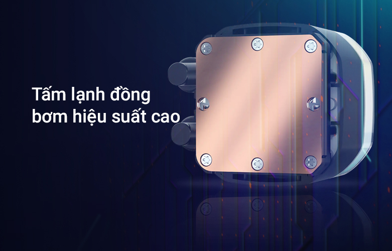 Tản nhiệt nước AIO Corsair H150 RGB | Tấm lạnh đồng, bơm hiệu suất cao