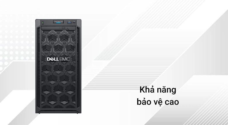 Máy chủ Server Dell PowerEdge T140 (42DEFT140-002) (Intel Xeon E-2224 / 2x8GB / 1TB 7.2K / No OS) | Khả năng bảo vệ cao